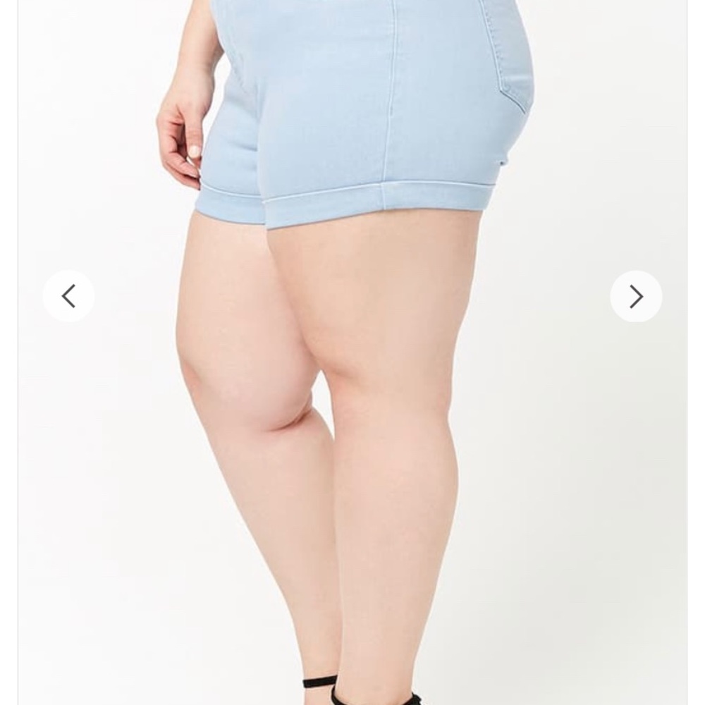 FOREVER 21+ denim shorts